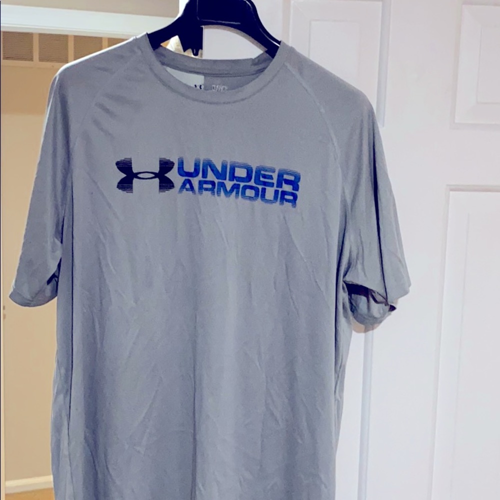 Under armour cool.   T shirt